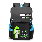 Minecraft Backpack Cosplay Oxford School Bag